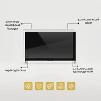 واقي شاشة تلفزيون 58 بوصة ضمان كسر المنتج مدى الحي...
