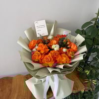 باقة يسرا بالورد الاورنج | هدايا جدة