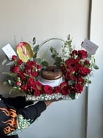 كيكة جالكسي إني و داني + ورد | Galaxy Annie and Da...