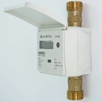 عداد ماء الكتروني بالموجات الصوتيه