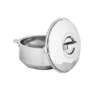 طقم حافظات ستيل هندي 3 قطع مقاس صغير