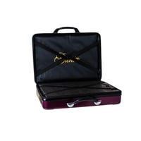 شنطة ملاعق ستانلس ستيل 72 قطعة فضي ذهبي