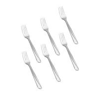 طقم ملاعق استيل ياباني فضي 30 قطعة