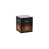 مبخرة زجاج كريستال تركي لون ذهبي برونزي