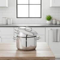 قدر طبخ بخار أطلس استيل تركي مقاس 26 سم