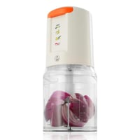 فرامة طعام السيف 350 واط لون أبيض برتقالي