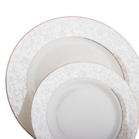 طقم سفرة بورسلين 24 قطعة - 6 أشخاص