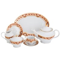 طقم شاي ريتشفاين من البورسلين 24 قطعة لـ 6 أشخاص