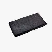 ستاند تقديم ميلامين مستطيل أسود 26.5