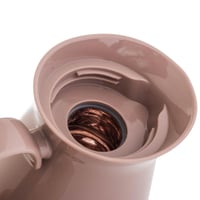 طقم ترمس ألاسكا قطعتين لون وردي مع ذهبي