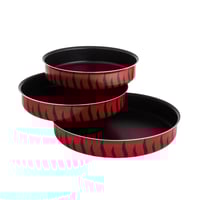 طقم صواني فرن تانجو نيوفلون دائري 3 قطع