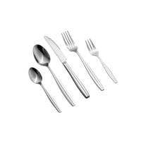 شنطة ملاعق ستانلس ستيل 72 قطعة فضي