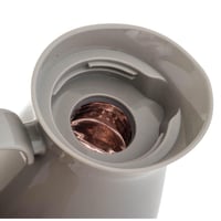 طقم ترمس ألاسكا قطعتين لون رمادي فاتح مع ذهبي