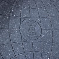 صينية فرن جرانيت لاهويا مقاس 28 سم أسود