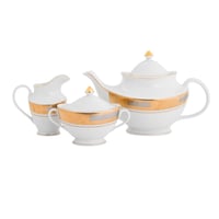 طقم شاي ريتشفاين من البورسلين 24 قطعة لـ 6 أشخاص