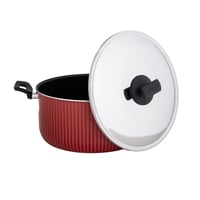 قدر نيوفلون غطاء ستيل 30 سم