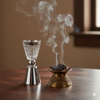 مبخرة زجاج بتصميم عصري