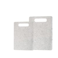 طقم ألواح تقطيع لون جرانيت أبيض قطعتين