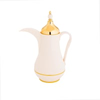 طقم ترامس الدلة من ألاسكا لون بيج مع ذهبي