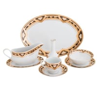 طقم حلى ريتشفاين من البورسلين 28 قطعة لـ 6 أشخاص