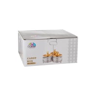 شيالة حلاوة ثلاثي معدن برجول فضي ذهبي