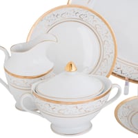 طقم شاي ريتشفاين من البورسلين 24 قطعة لـ 6 أشخاص