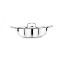 قدر طهي منخفض من الستانلس ستيل الهندي المقاوم للصد...