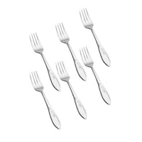 طقم شوكة أكل ستيل ياباني 6 حبة