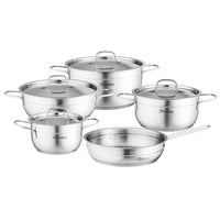 طقم قدور ستيل MIROLEX مكون من 9 قطع