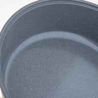 صينية فرن جرانيت لاهويا مقاس 28 سم رمادي