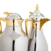 طقم ترامس الجود نيكل مع ذهبي قطعتين