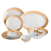 طقم عشاء ريتشفاين من البورسلين 32 قطعة لـ 6 أشخاص