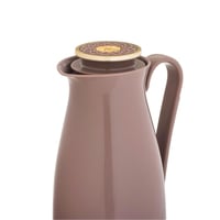 طقم ترمس ألاسكا قطعتين لون وردي مع ذهبي