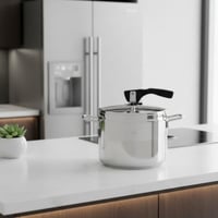 قدر ضغط سوفت استيل تركي مقاس 4 لتر