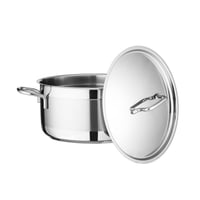 طقم قدور كوركماز الفا استيل تركي 8 قطع