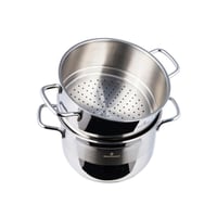 قدر بخار سوفت استيل تركي مقاس 24 سم