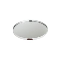 طوفرية ستيل مع مرآة دائرية مقاس وسط