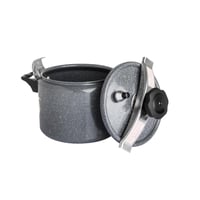 قدر ضغط مستر شيف جرانيت رمادي 6 لتر