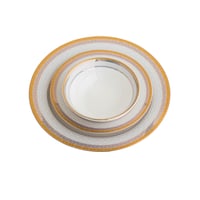 طقم عشاء بورسلين مكون من 18 قطعة - 6 أشخاص