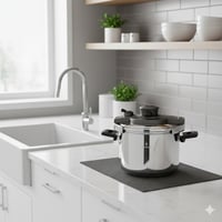 قدر ضغط سوفرام ستيل تركي مقاس 6 لتر