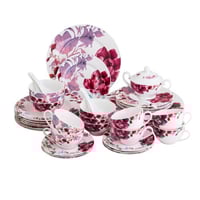 طقم سفرة بورسلين نيو بون شاينا 45 قطعة