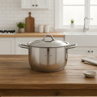 قدر طبخ سوفرام استيل تركي مقاس 22 سم