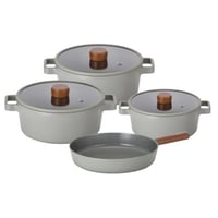 طقم قدور نيوفلام فيكا كوري 7 قطع رمادي