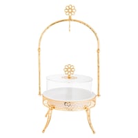 صحن تقديم بحامل من مجموعة المهرة