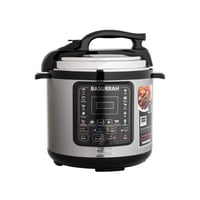 قدر ضغط كهربائي 8 لتر مع شبك استيل للمندي