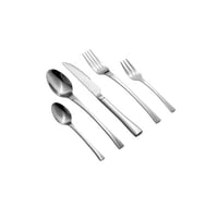 شنطة ملاعق ستانلس ستيل 72 قطعة فضي