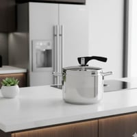 قدر ضغط سوفت استيل تركي مقاس 6 لتر