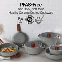 طقم قدور نيوفلام فيكا كوري 7 قطع رمادي