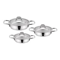 طقم قدور اومليت سوفت استيل تركي 6 قطع