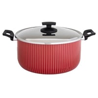 قدر نيوفلون غطاء ستيل 30 سم